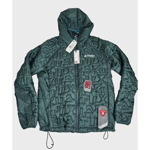 Adidas Terrex Xperior PrimaLoft Fill Insulated Hooded Jacket green Men L JL9744